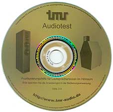 TMR Audiotest CD